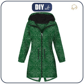 DAMENPARKA (ANNA) L - DAMASCO / grün - Softshell