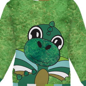 KINDER SWEATSHIRT (NOE) - DRACHE DINO - Nähset