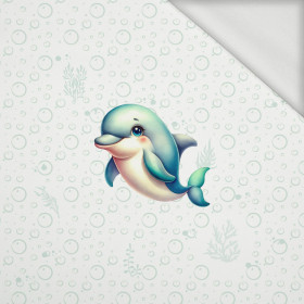 DOLPHIN (SEA ANIMALS M. 2) - Paneel (60cm x 50cm) Sommersweat