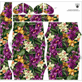 KLEID "CARMEN" - EXOTIC ORCHIDS PAT. 7 - Nähset 