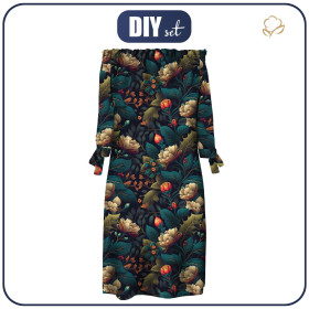 KLEID "CARMEN" - FLOWERS wz.22 - Nähset 