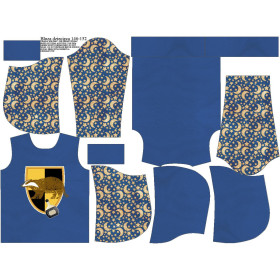 KINDER HOODIE (ALEX) - WAPPEN Ms. 2 (ZAUBERSCHULE) - Nähset