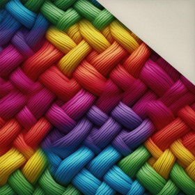 IMITATION COLORFUL SWEATER M. 1- Polster- Velours