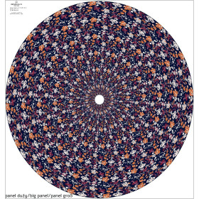 JAPANISCHER GARTEN Ms. 2 (JAPAN) - groß Tellerrock-Panel 