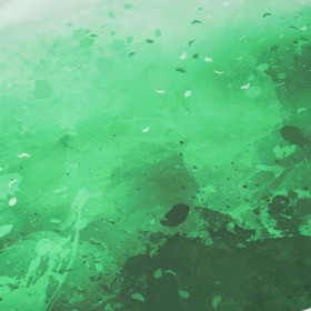 KLECKSE (grün) - Paneel Sommersweat 