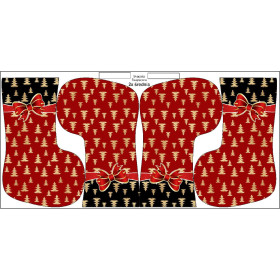 Weihnachtssocken Set - Schleife M.2