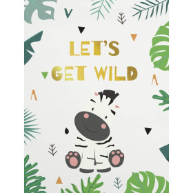 LET'S GET WILD (WILD & FREE) - Paneel Sommersweat 