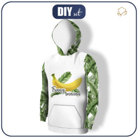 HERREN HOODIE (COLORADO) - FUNNY BANANA - Nähset