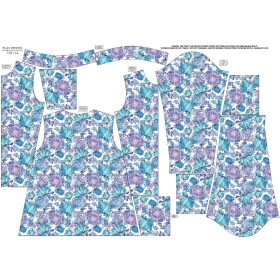 “MAX” KINDER TRAININGSJACKE - EISIGE GARTEN - Maschenware mit kurzem Flor