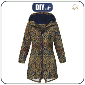 DAMENPARKA (ANNA) - ZAUBER DAMASCO m. 1 (ZAUBERSCHULE) / gold - Softshell XL