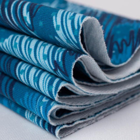 CAMOUFLAGE - Kritzelei / classic blue -  Sommersweat