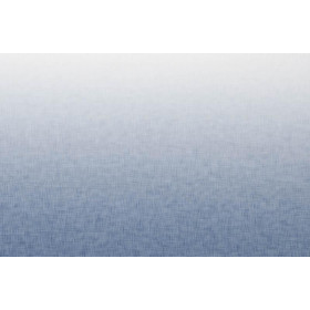 OMBRE / ACID WASH - blau (weiß) - Panel, Single Jersey 120g