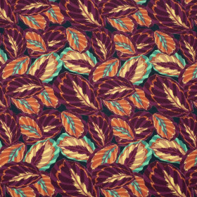 PURPUR BLÄTTER (VINTAGE) - Single Jersey 