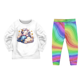 KINDERPYJAMAS "MIKI" - SLEEPING UNICORN - Nähset