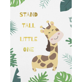 STAND TALL LITTLE ONE (WILD & FREE) - Baumwoll Webware Panel