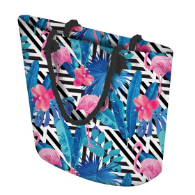 SHOPPER - TROPISCHE FLAMINGOS - Nähset