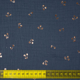 GOLDENE KIRSCHEN / jeans - Baumwoll Musselin