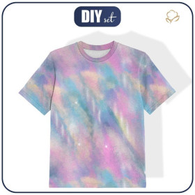 KINDER T-SHIRT- REGENBOGEN-OZEAN Ms. 3 - Single Jersey (92/98)