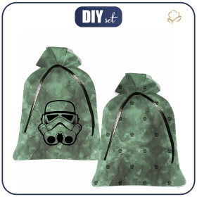 Geschenkbeutel - STORMTROOPER / CAMOUFLAGE m. 2 (olive) - Nähset 