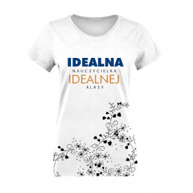 DAMEN T-SHIRT - IDEALNA NAUCZYCIELKA - Single Jersey 