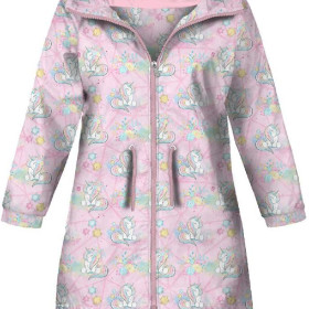 KINDERPARKA (ARIEL) - EINHÖRNER UND BLUMEN m. 2 (WUNDERLAND) - Nähset