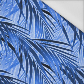 145cm PALMENBLÄTTER Ms. 1 (classic blue) - Wasserabweisende Webware