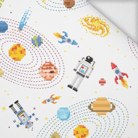 KOSMOS MST. 6 ( RETRO ) / weiß - sommersweat 