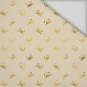 GOLDENE KRABEN (GOLDENER OZEAN) / beige - schnelltrocknende Webware