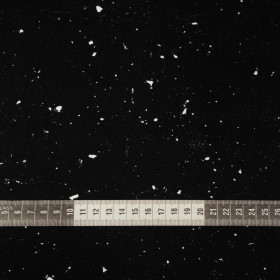 BETON / schwarz - Single Jersey Sommersweat