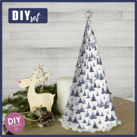 WEIHNACHTSBAUM - BLAU TANNENBÄUME - DIY IT'S EASY