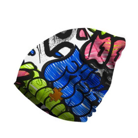 "Beanie" Mütze - STREET ART Ms. 2 51-53