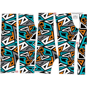 SOFTSHELL-HOSE (YETI) - GRAFFITI