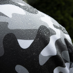 SCHNEEHIMMEL / navy (VERZAUBERTER WINTER) - Hydrophober angerauter Wintersweat