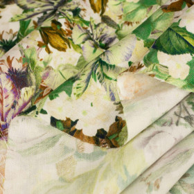 BLUMEN-MISCHUNG - Satin (BUTTER YELLOW)