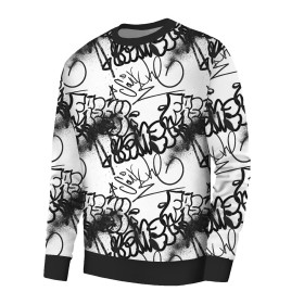 BASIC HERREN SWEATSHIRT (OREGON) - STREET ART Ms. 1 - Nähset