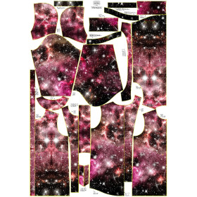 DAMENPARKA (ANNA) - AQUARELL GALAXIE MS. 8 - Nähset