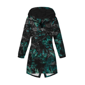 JUNGLE ZEBRA / MONSTERA - Single Jersey mit Elastan ITY
