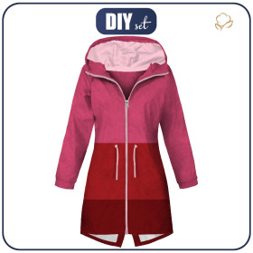 DAMENPARKA (ANNA) - PINK TRIO - Nähset