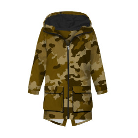 HERRENPARKA (TOM) - CAMOUFLAGE M. 3 / braun - Nähset