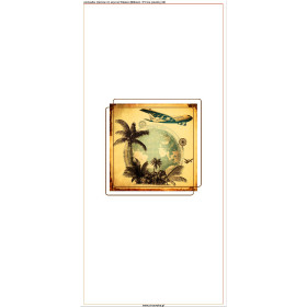 KISSEN 45x45 - TRAVEL TIME M. 7 - Nähset
