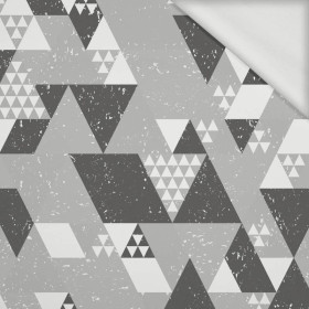 DREIECKEN / grau - Sommersweat 