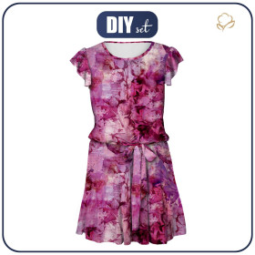 KLEID "EMMA" - PINK PARADISE MS. 3 - Viskosejersey mit Elasthan