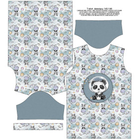 KINDER T-SHIRT- SCHNUKELCHEN M. 12 (SCHNUKELCHEN IM WELTALL) - Single Jersey