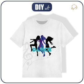 KINDER SPORT T-SHIRT - DANCE - Single Jersey (140/146)