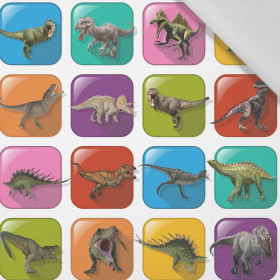 DINO KACHELN MST. 2 - Baumwoll Webware
