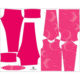 THERMO MÄDCHEN SET (NANCY) - FUTURISTIC PINK - Nähset