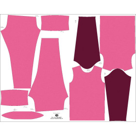 THERMO MÄDCHEN SET (NANCY) - PINK CREATION - Nähset