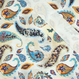 BOHO PAISLEY - Wasserabweisende Webware
