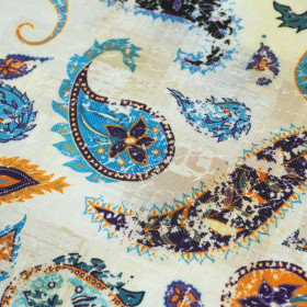 BOHO PAISLEY - Wasserabweisende Webware