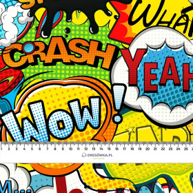 COMICS - leichte Maschenware angeraut